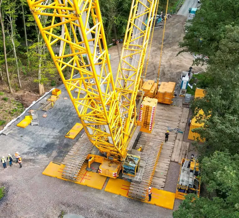 7 Meter Unter Krane
