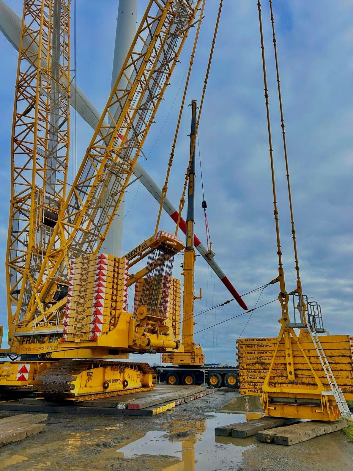 Draglineschotten Windpark Osnabr